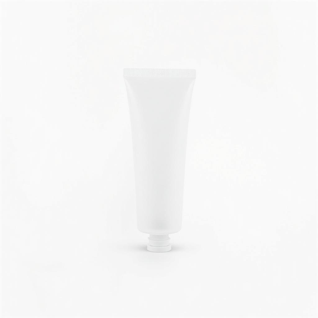Flip-top cap · frosted PP · paired with squeeze tube